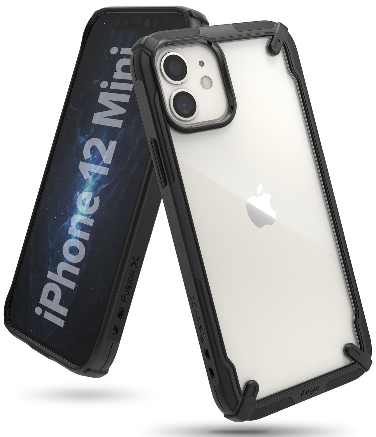 Ốp lưng chống sốc hàng hiệu Ringke Fusion X cho iPhone 12 Series - Hàng nhập khẩu