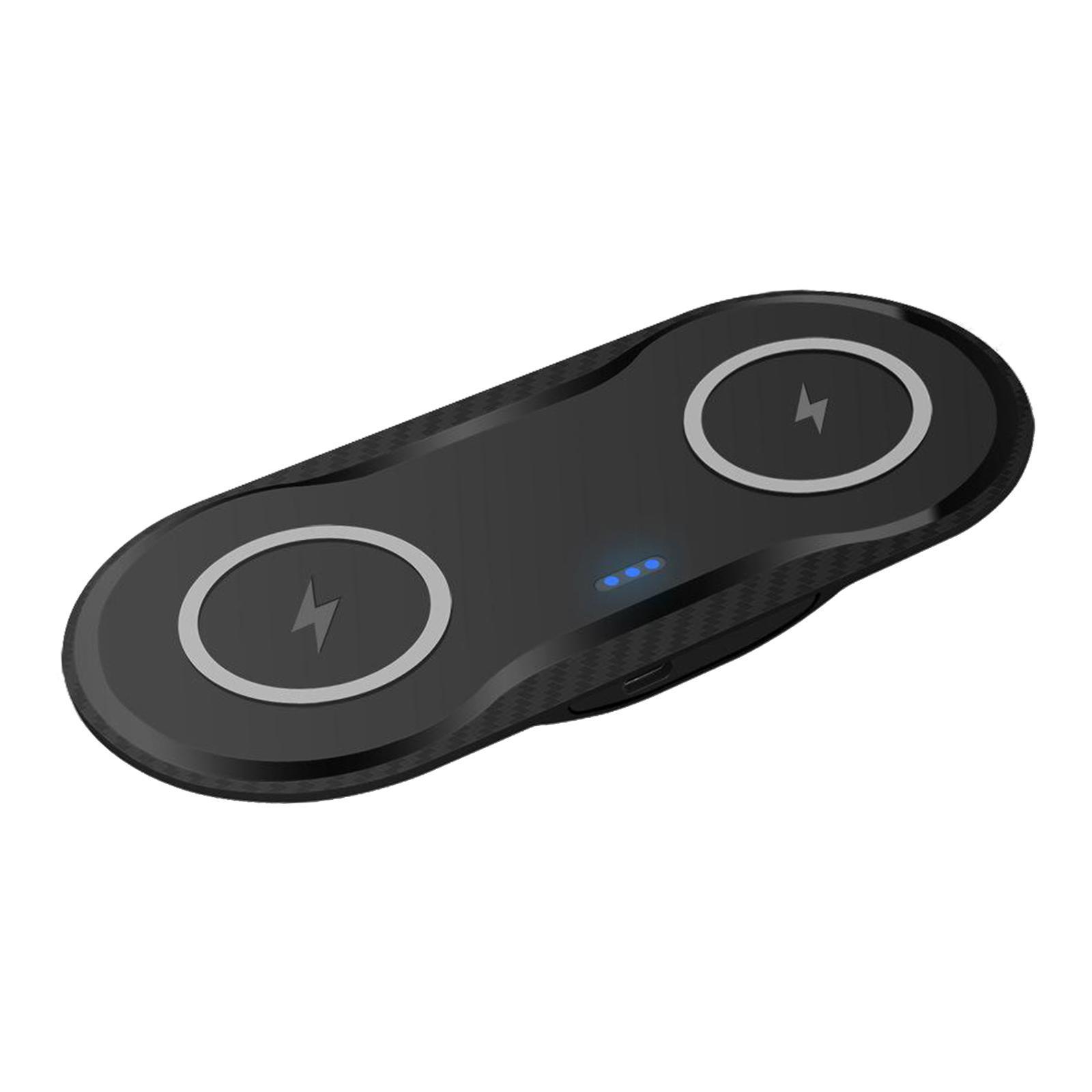 Professional Qi Wireless Charger Dock Pad for Samsung S20 S10 Black New