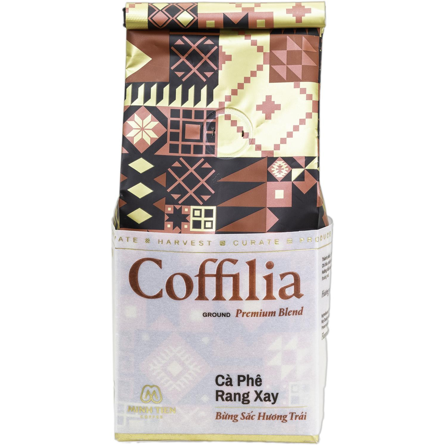 Cà phê rang xay - Coffilia - Bừng sắc hương trái (túi 250g)