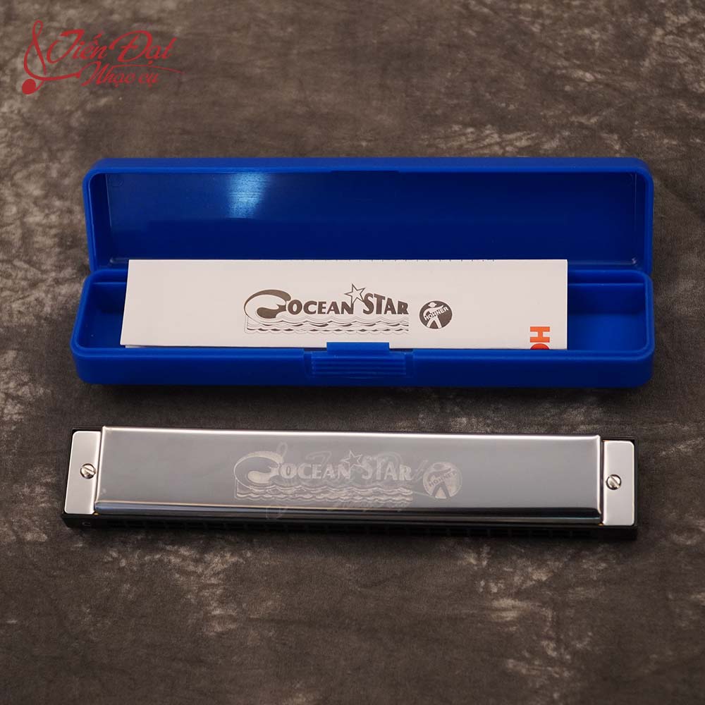 &lt;Đi Kèm Hộp Đựng Chắc Chắn&gt; Kèn Harmonica Ocean Star Tremolo 48C, Phù Hợp Với Người Mới Tập Chơi