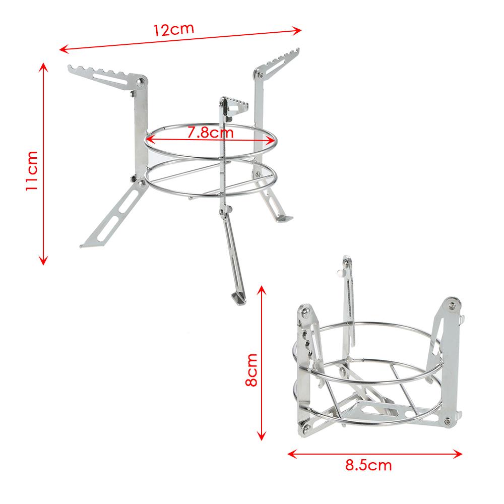 Chân giá đã trên bếp 6 chân, bằng thép không gỉ