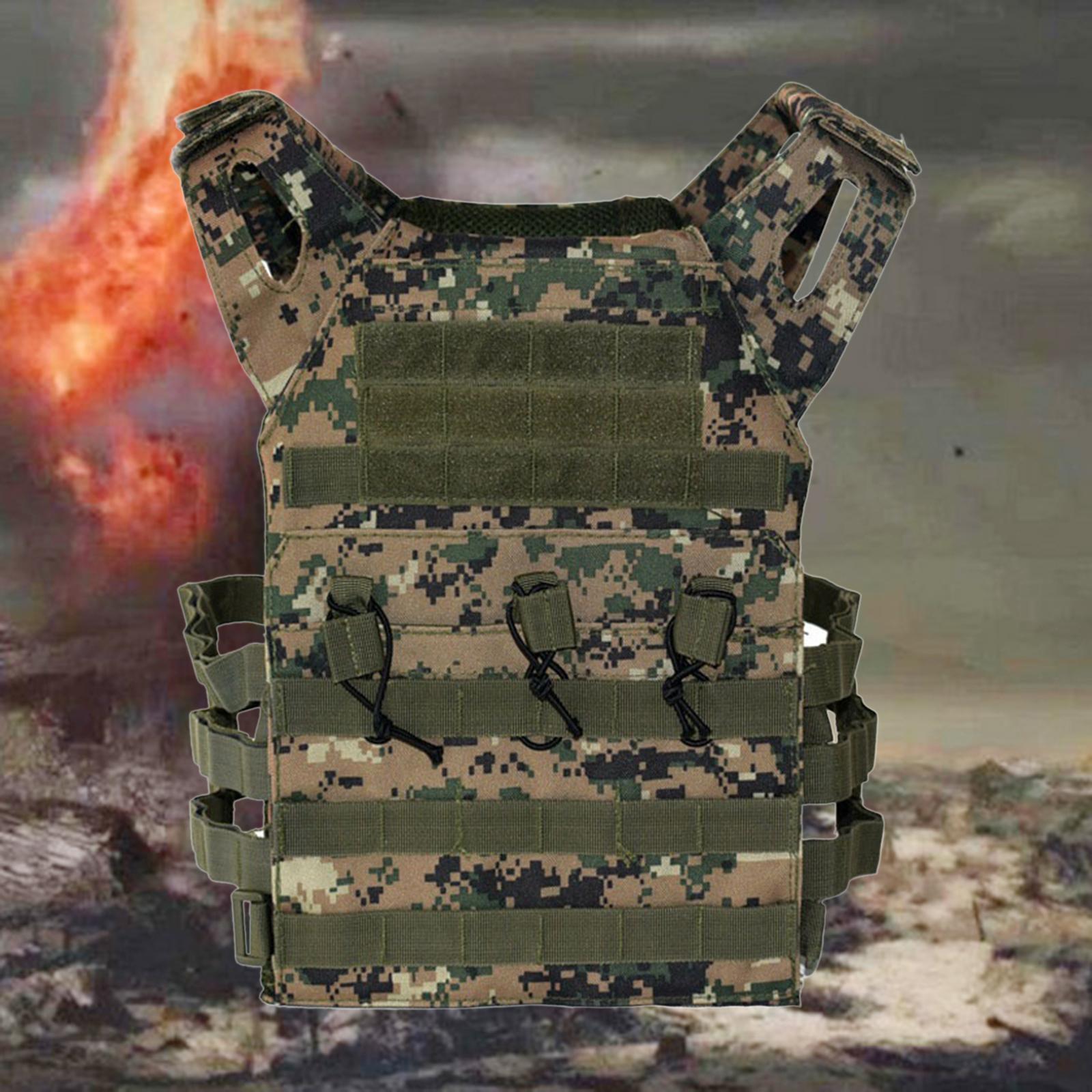 Vest Plate Carrier Assault Gear Jacket Outdoor Jungle 1