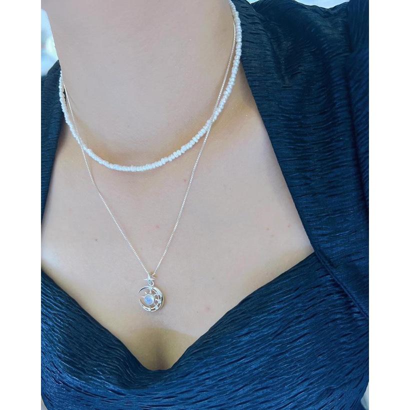 Dây Chuyền Moonstone In Sun DCMIS22A Patronus