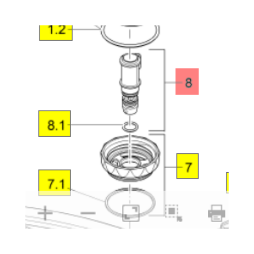 Khớp nối nhựa Winterhalter - 60005360 - Hàng chính hãng