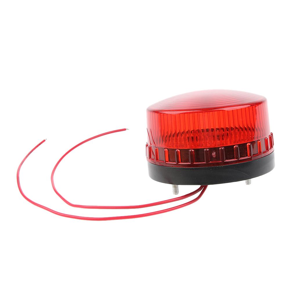 Warning Strobe Beacon Alarm Light Signal Tower Lamp Water Proof DC24V LED