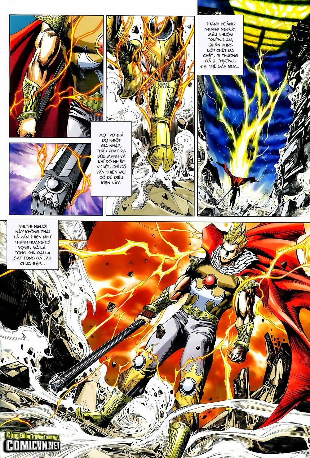 thần binh vấn thiên chapter 32 2