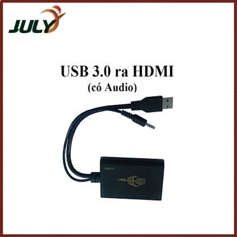 CÁP CHUYỂN USB 3.0 RA HDMI CÓ AUDIO - JL