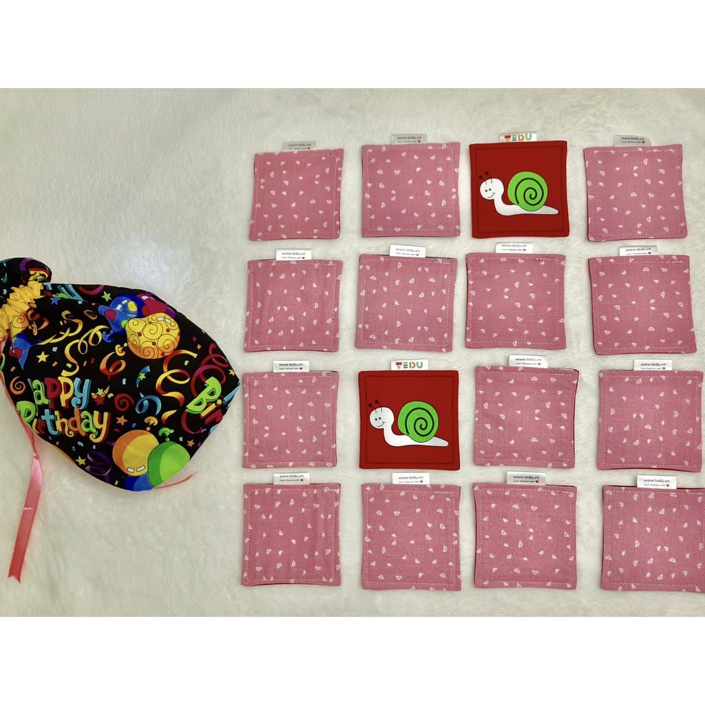 BỘ ĐỒ CHƠI TÌM CẶP VẢI TEDU