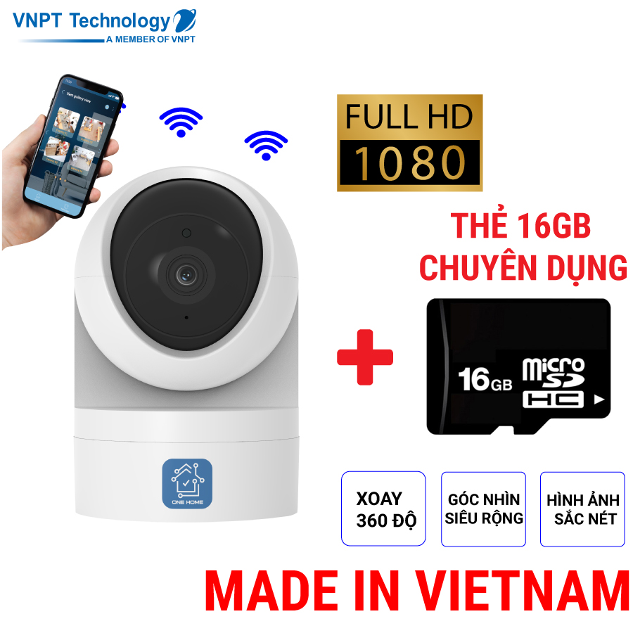 Camera trong nhà Home Vision Indoor HVIP02 hàng chính hãng