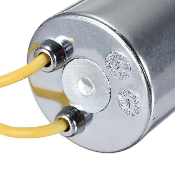 2x 12V 24V Train Truck Air Electric Solenoid Valve Heavy Duty 1/4" Chrome