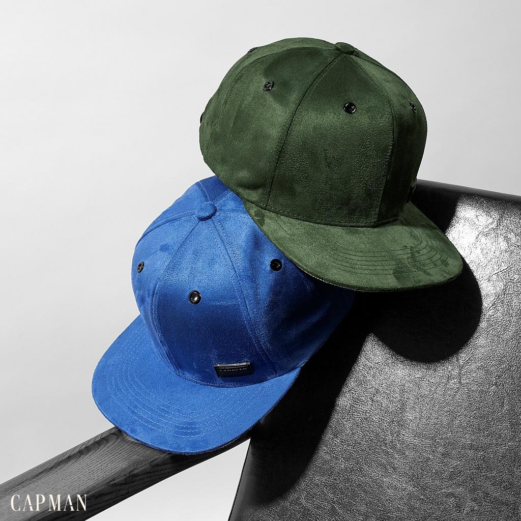 Mũ snapback CAPMAN phong cách hiphop CM12 màu xanh rêu