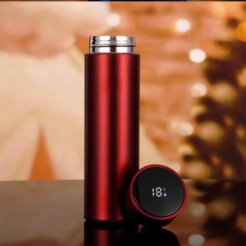 BÌNH GIỮ NHIỆT LÕI INOX 304 TÍCH HỢP MÀN HÌNH LED HIỂN THỊ NHIỆT ĐỘ DUNG TÍCH 500 ML HÀNG CAO CẤP GIỮ NHIỆT LÊN ĐẾN 12H