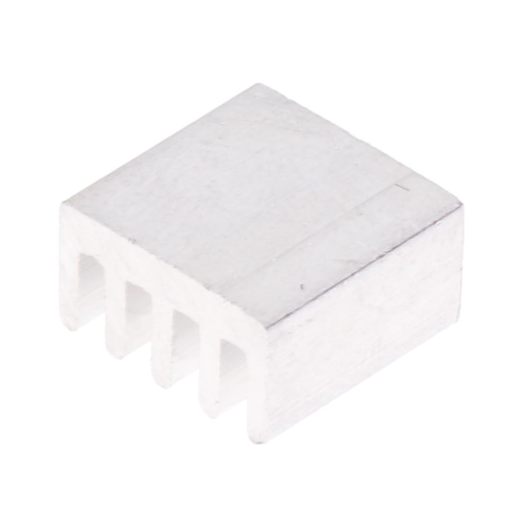 100PCS Raspberry Pi Heatsink Cooler Fin for Transistor Semiconductor Devices