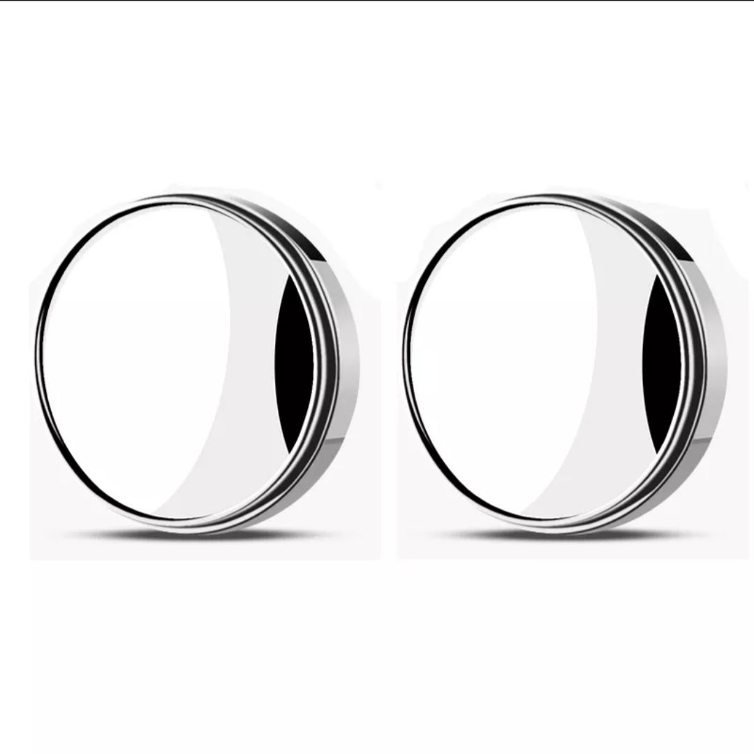 Gương cầu lồi xóa điểm mù xoay 360 độ tráng bạc có điều chỉnh gắn kính chiếu hậu xe hơi xe tải, phụ kiện ô tô