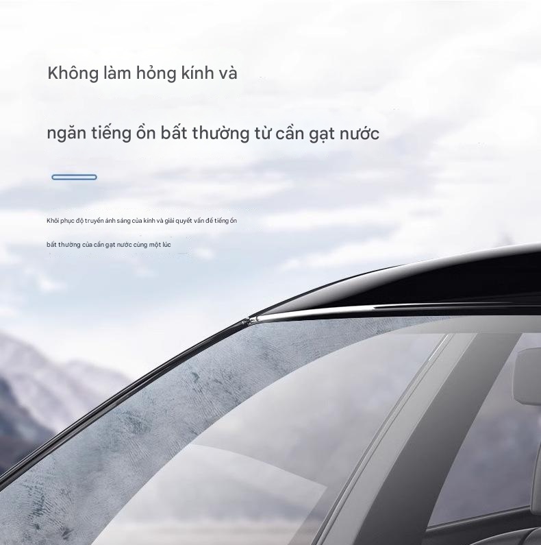 Dung Dịch Tẩy Vết Dầu Trên Kính Lái Xe Ô Tô, Gương Chiếu Hậu, Nội Thất Bề Mặt Kính 450ml - Hàng Nhập Khẩu