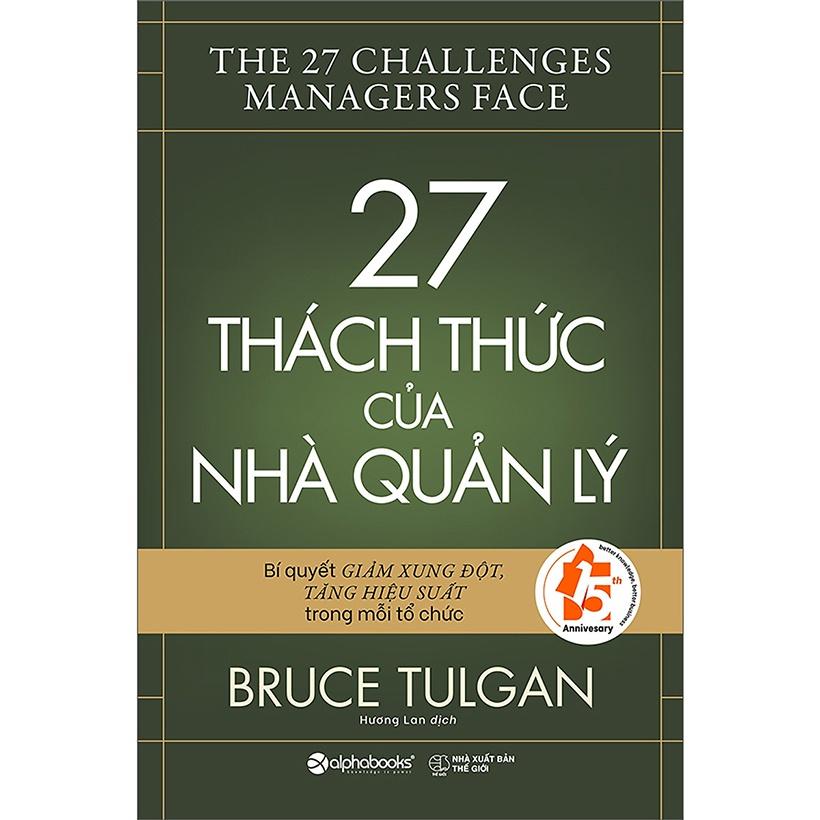 Sách 27 thách thức của nhà quản lý - Alphabooks - BẢN QUYỀN