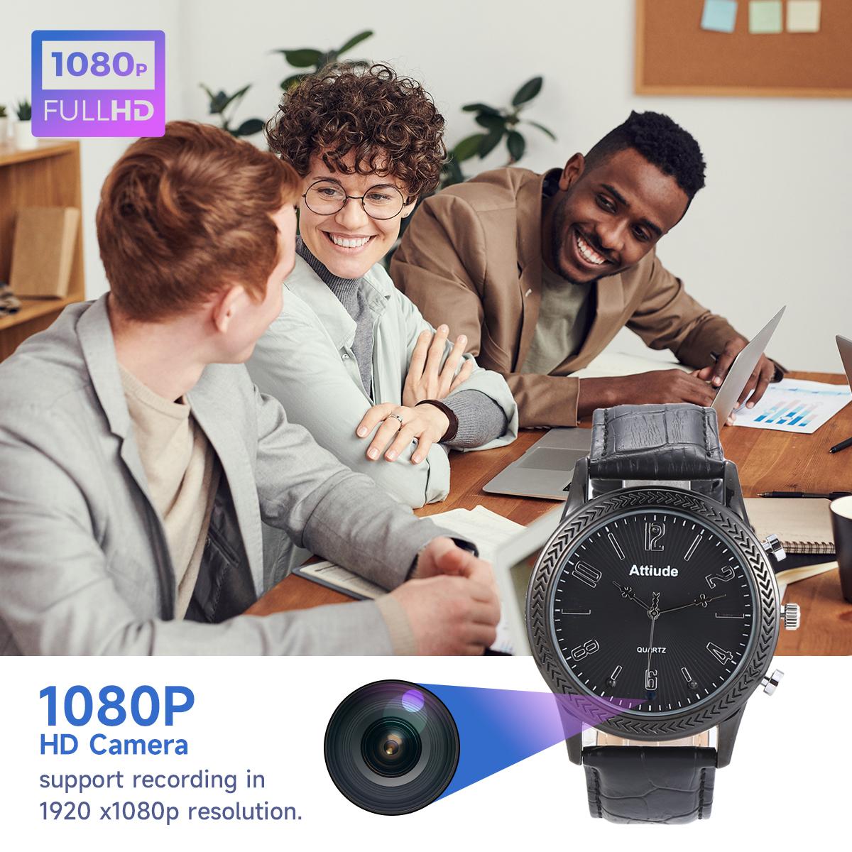 Xem camera Mini Action DVR Body Camcorder Invisible Vision Vision Video Ghi âm giám sát Micro Sport Wristwatch Màu sắc: C5 Màu đen
