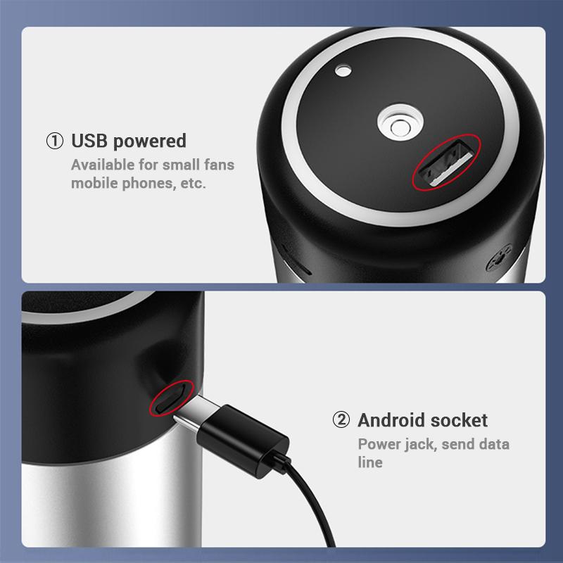 Máy Tạo Độ Ẩm Phun Sương Tinh Máy Khuếch Tán Tinh Dầu 300Ml Phun Sương Tạo USB Thấp Decibel Tắt Tiếng Máy Phun Sương Tạo Độ Ẩm Đầy Sao Bầu Khí Quyển Ánh Sáng