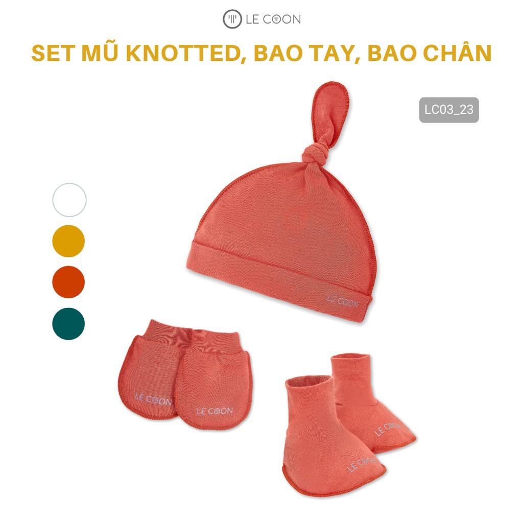 LE COON | Mũ Knotted Head Bao Tay Bao Chân | COMFY