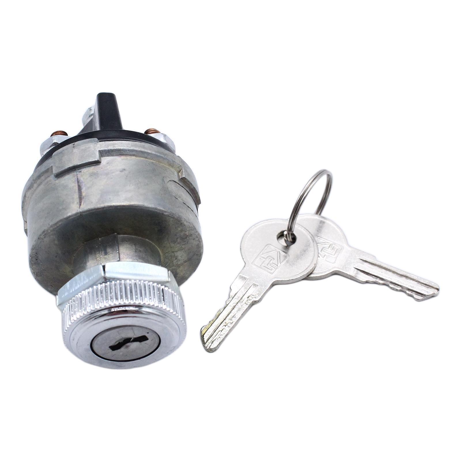 Ignition Switch, Ignition Starter Switch Barrel for Tractor Durable Professional