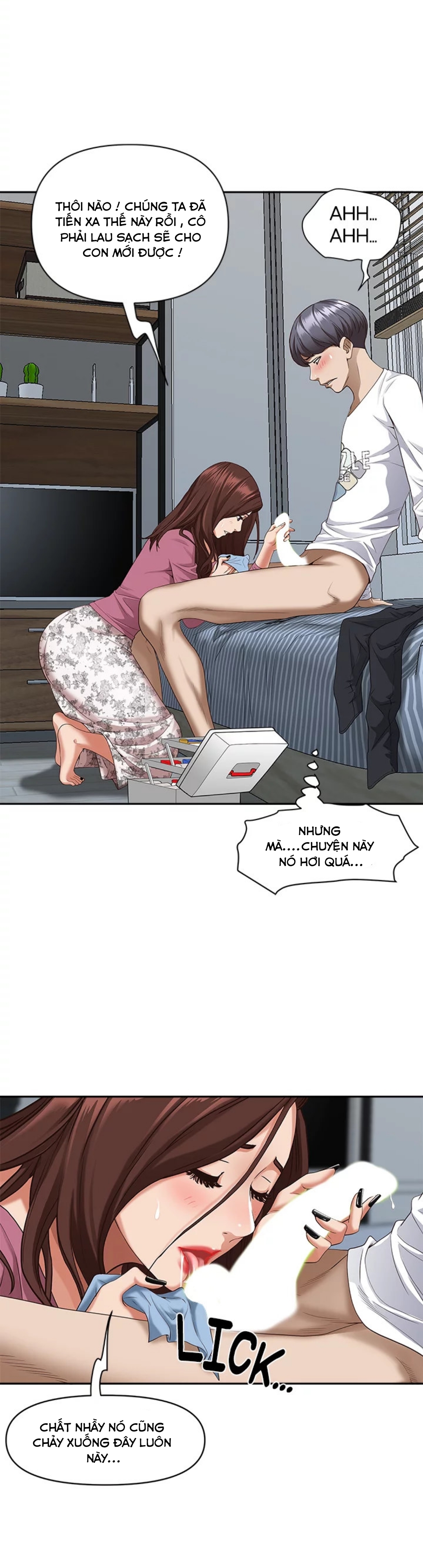 chung nhà bạn mẹ chapter 16 17