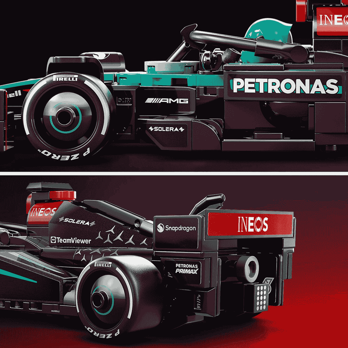 Đồ Chơi Lắp Ráp Xe Đua Mercedes-Amg F1-W15 LEGO SPEED CHAMPIONS 77244 (267 chi tiết)