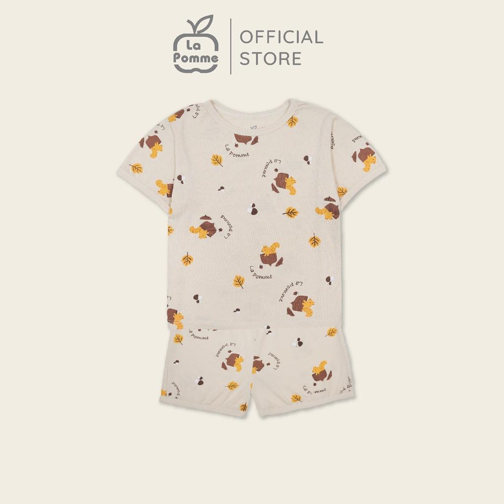 Bộ đồ cộc tay La Pomme Sweet Pattern - Koala