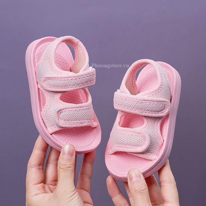 Giày sandal bé trai, bé gái siêu nhẹ êm Mario cho bé từ 1 - 10 tuổi PD339