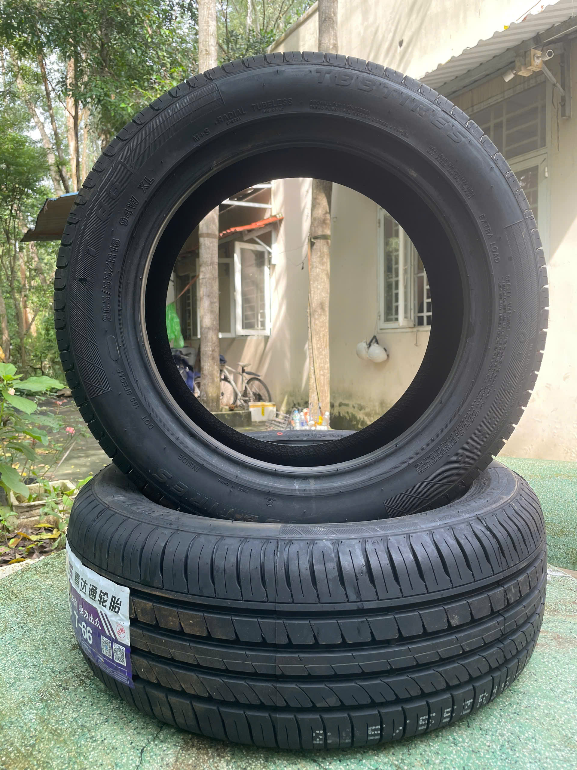 Lốp xe ô tô TBB size 205/55ZR16 94W chịu tại vượt trội dùng cho Xpander, Altis, Stargazer, Elantra, Avante, Focus, Mondeo.