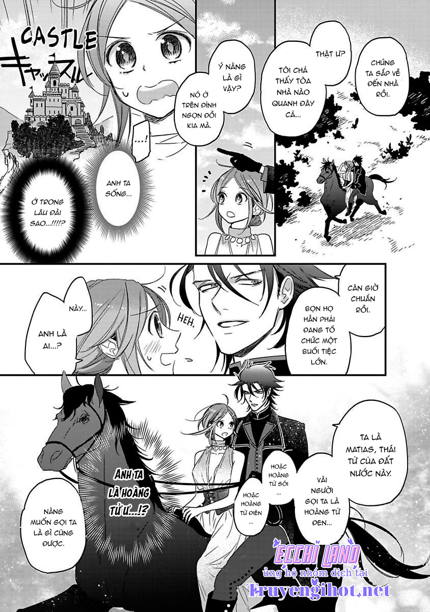 thái tử bạo chúa ở thế giới khác muốn cưới tôi ~ tên sói đen muốn cầu thân cô phù thủy tái sinh chapter 2.1 11