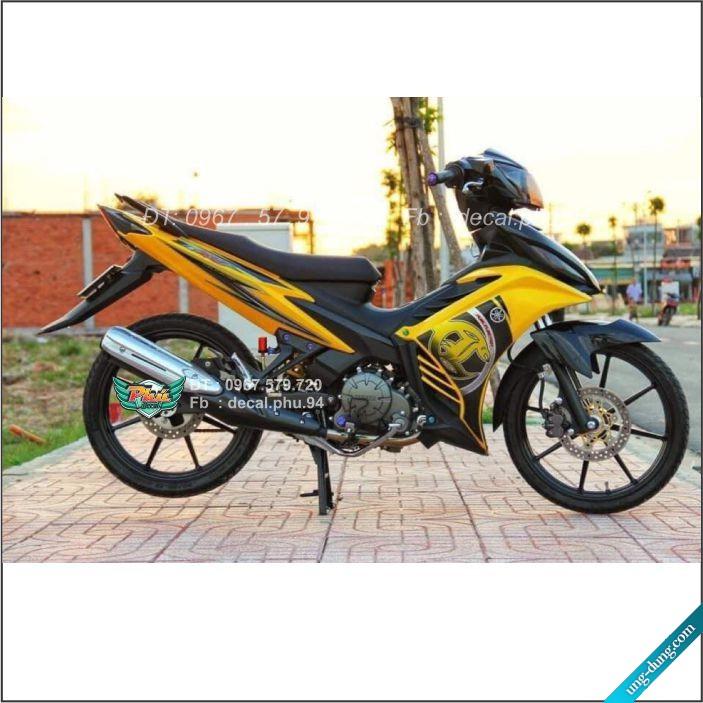 Tem Exciter 135 Rời Lc Vàng Đen