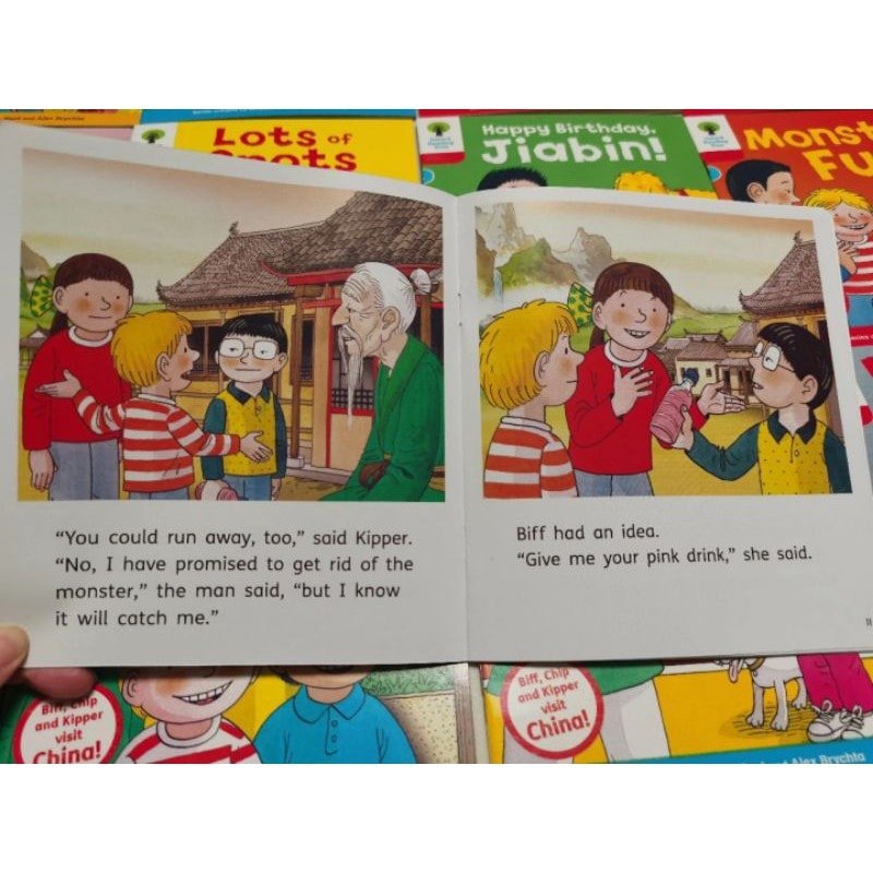 Oxford Reading Tree Biff, Chip &amp; Kipper bộ nhập màu 18c