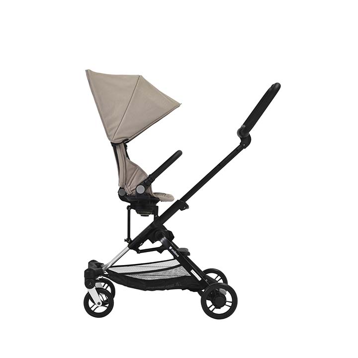 Unilove Xe đẩy siêu nhẹ 3 trong 1 On-the-Go dễ dàng gấp gọn, có mái vòm chống tia UV và ghế ngồi xoay 360 độ