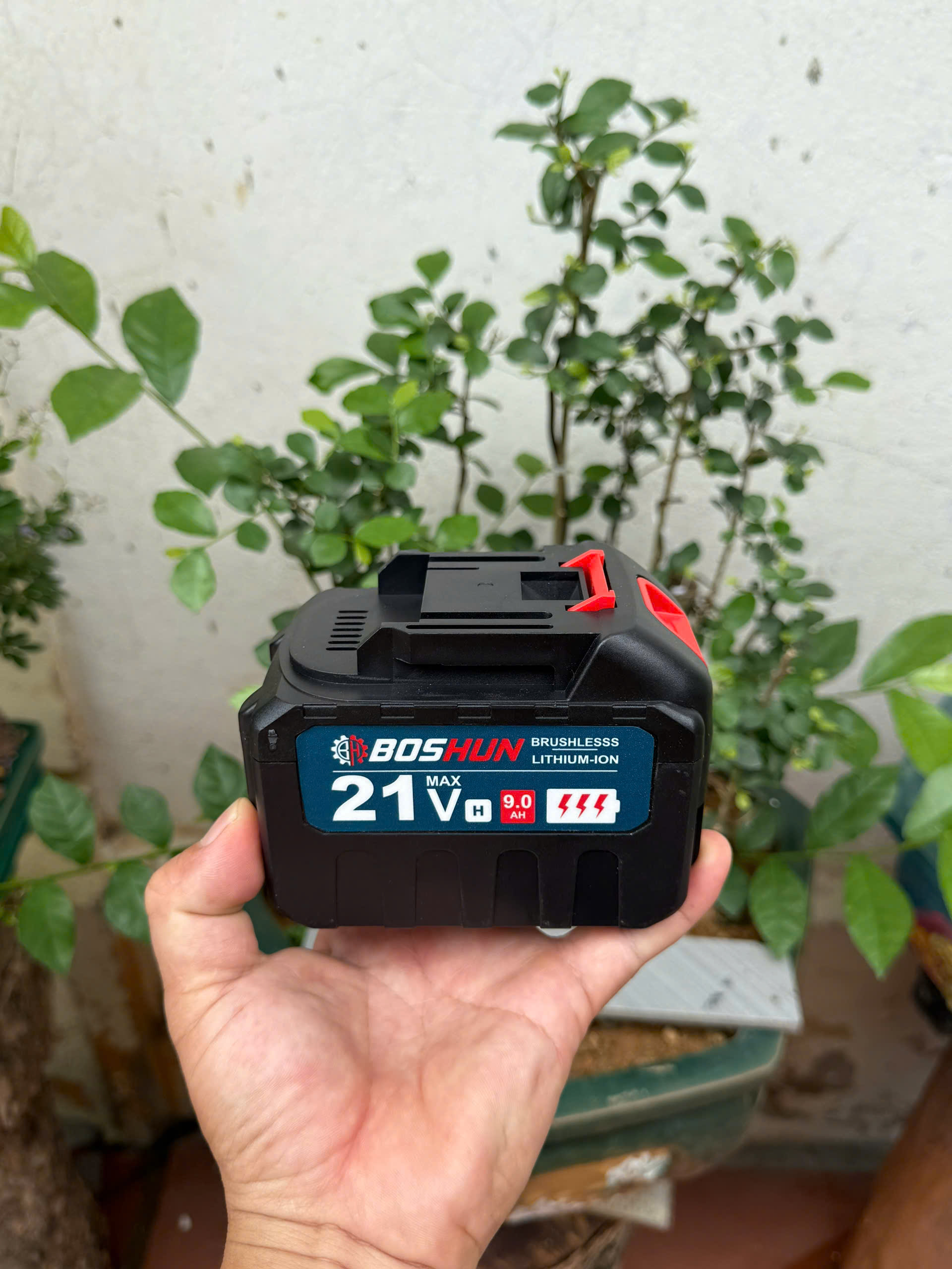 Pin Boshun 15 Cell Mạch 4 mosfed - Chân Pin Phổ Thông - Chuyên Dùng Cho Máy KHoan, Mài, Siết, Vít...