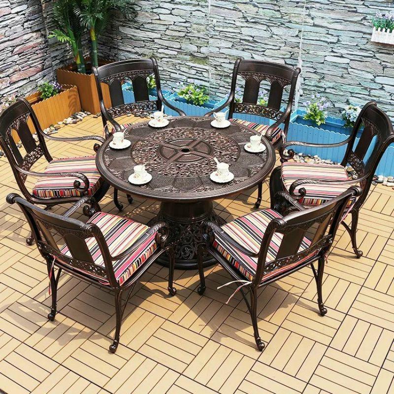 Bàn ghế sân vườn nhôm đúc cao cấp