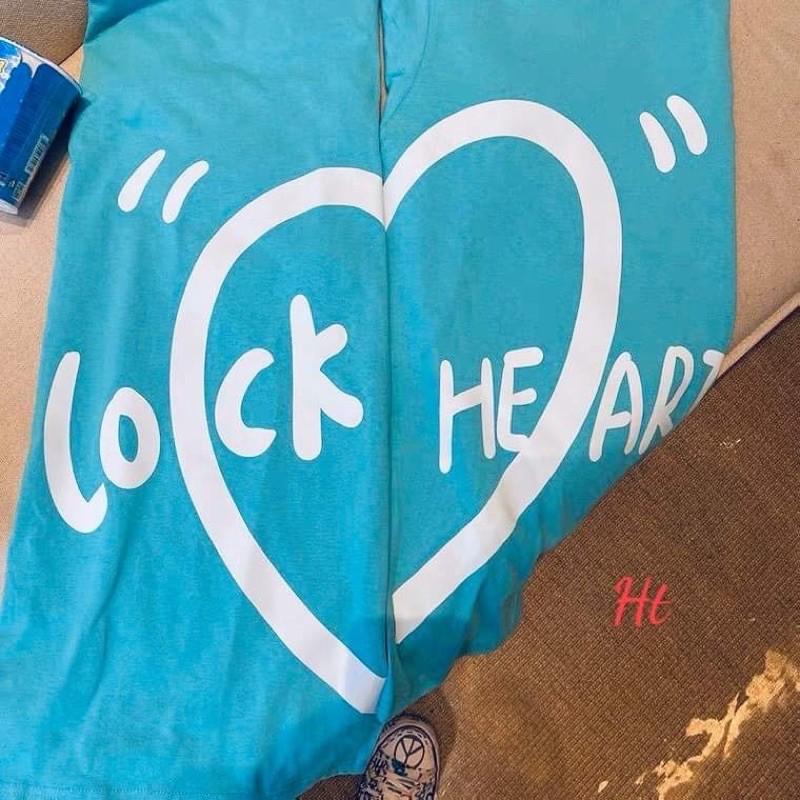 Áo đôi trái tim 2 phẩy lock heart (2c) H2U877