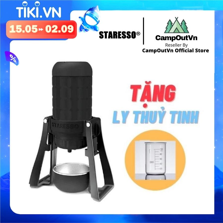 Máy pha cà phê mini Staresso mirage bản mới Chính Hãng đồ du lịch dã ngoại cắm trại máy pha cafe espresso cầm tay mang theo xếp gọn dã ngoại bảo hành 1 năm campout A062