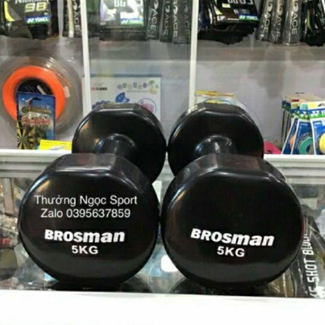Tạ Sắt 5kg BROSMAN giá 1 cục tạ