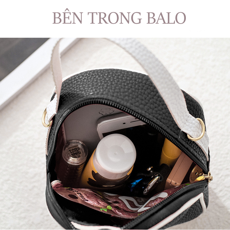 Balo Mini Nhỏ Xinh Bl31 Da Trơn Mới
