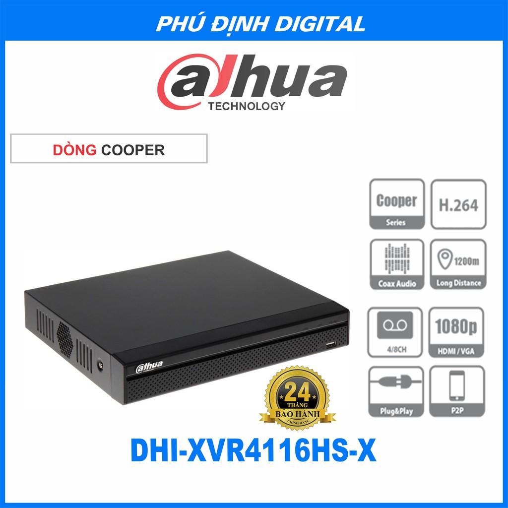 Đầu ghi hình dahua 16 kênh 5 in 1 Dahua - Hàng Chính Hãng