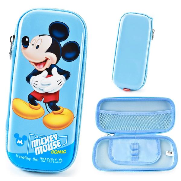 Bóp Viết Nhựa Mickey - Ume Z7704-A - Màu Xanh Dương Nhạt