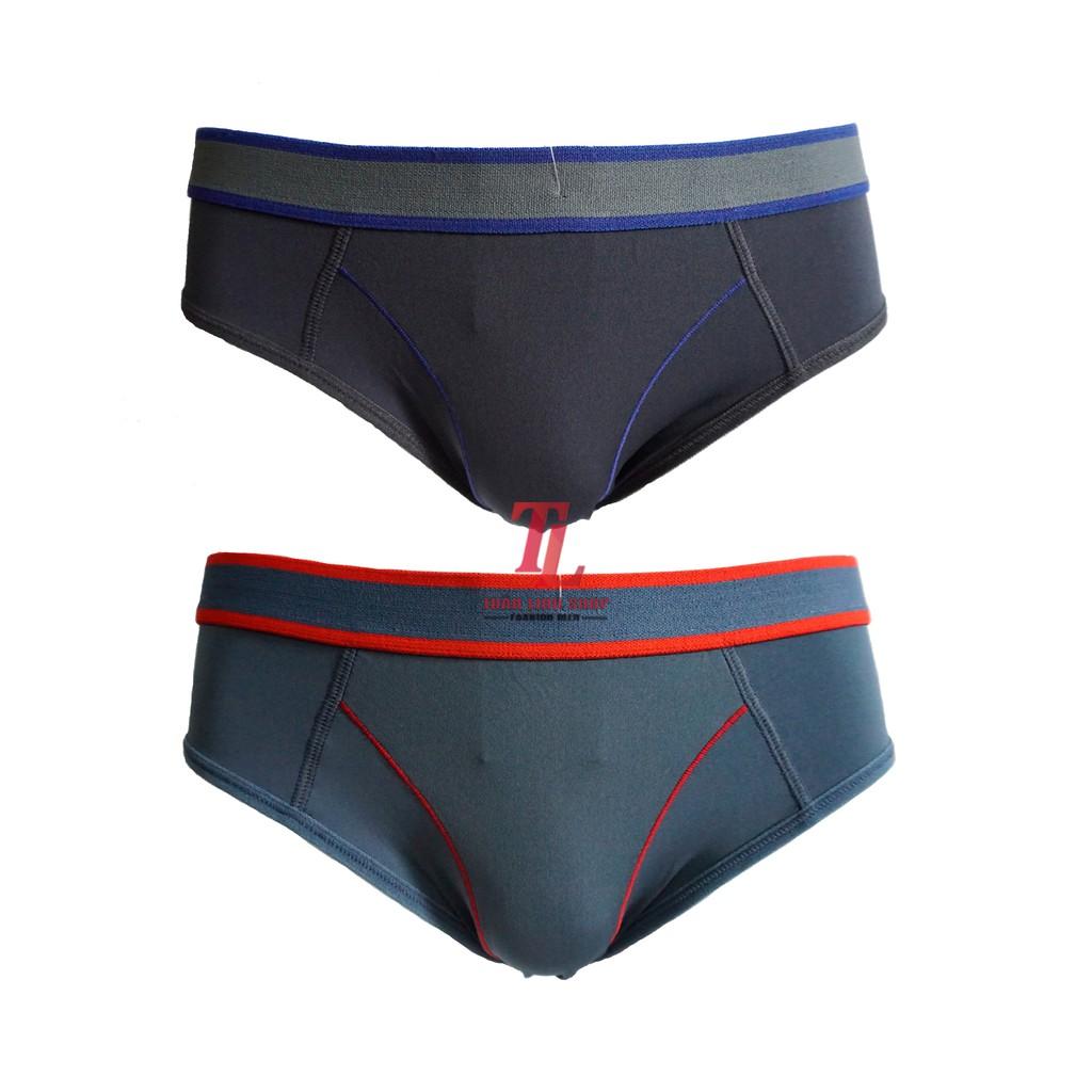 COMBO 2 QUẦN LÓT NAM THUN COTTON LẠNH BODY LƯNG TRƠN