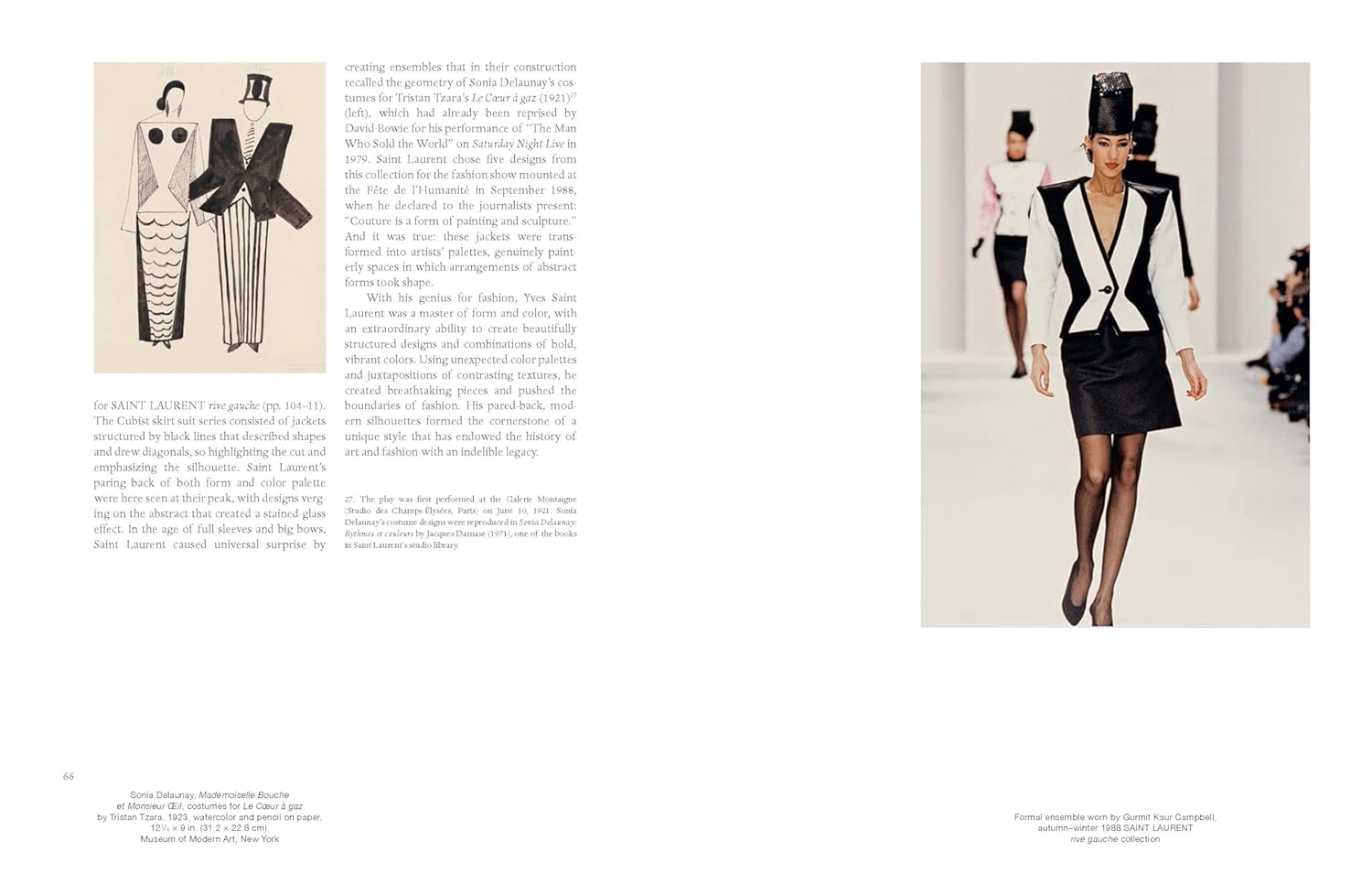 Yves Saint Laurent: Form and Fashion  