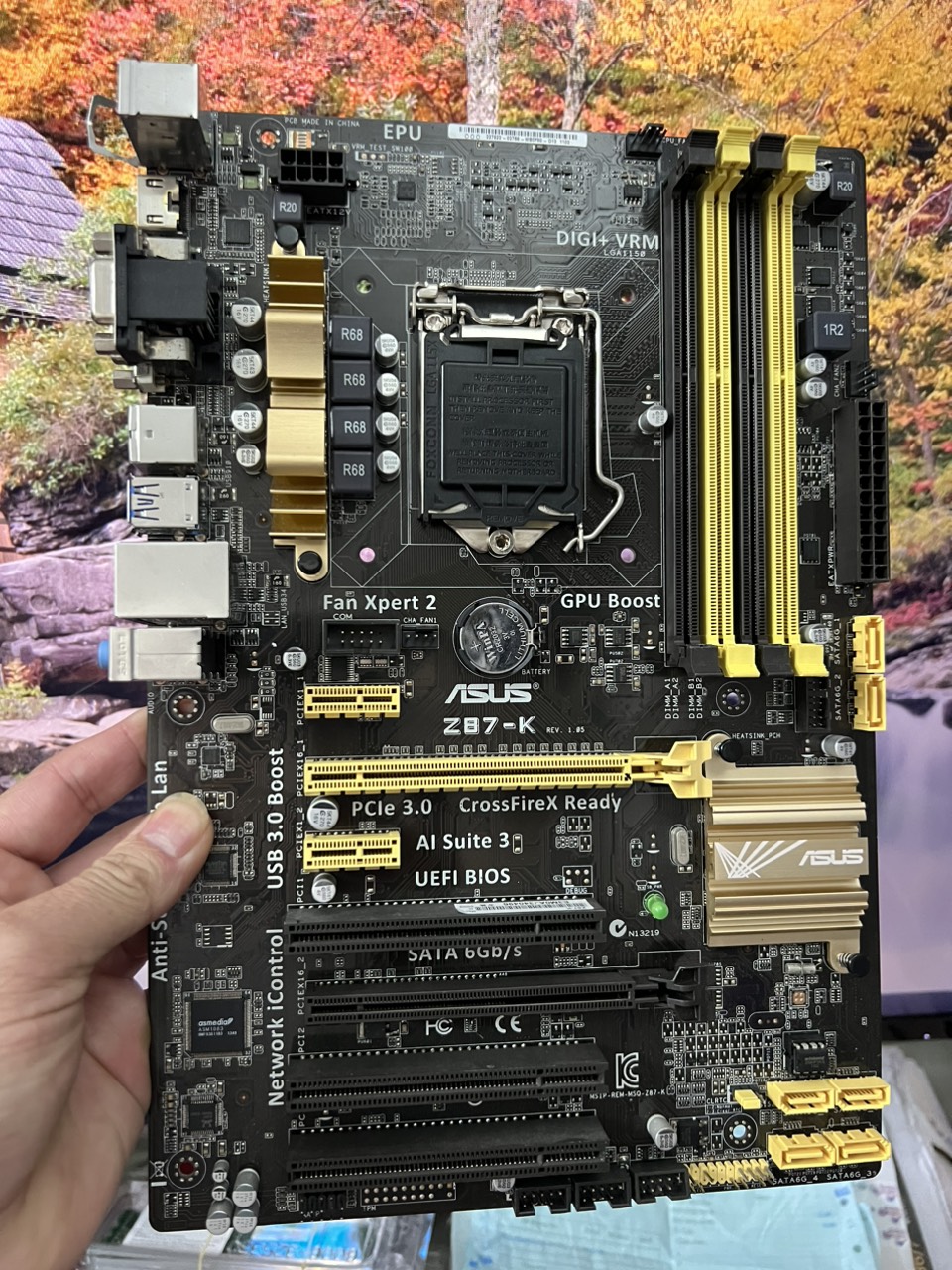 Mạch Chủ (Mainboard) ASUS Z87-K (HÀNG CHÍNH HÃNG)