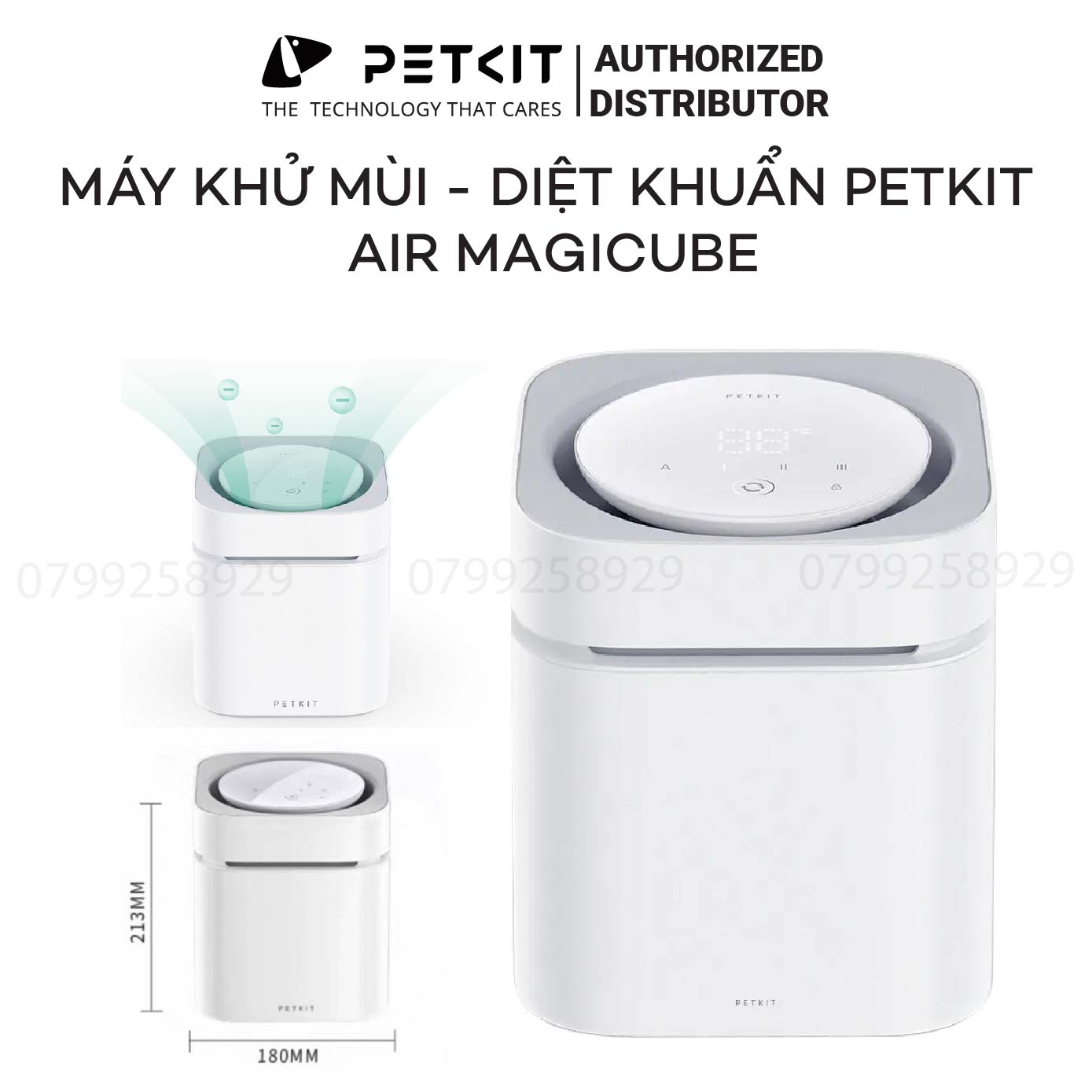 Máy Khử Mùi Diệt Khuẩn Petkit Air Magicube