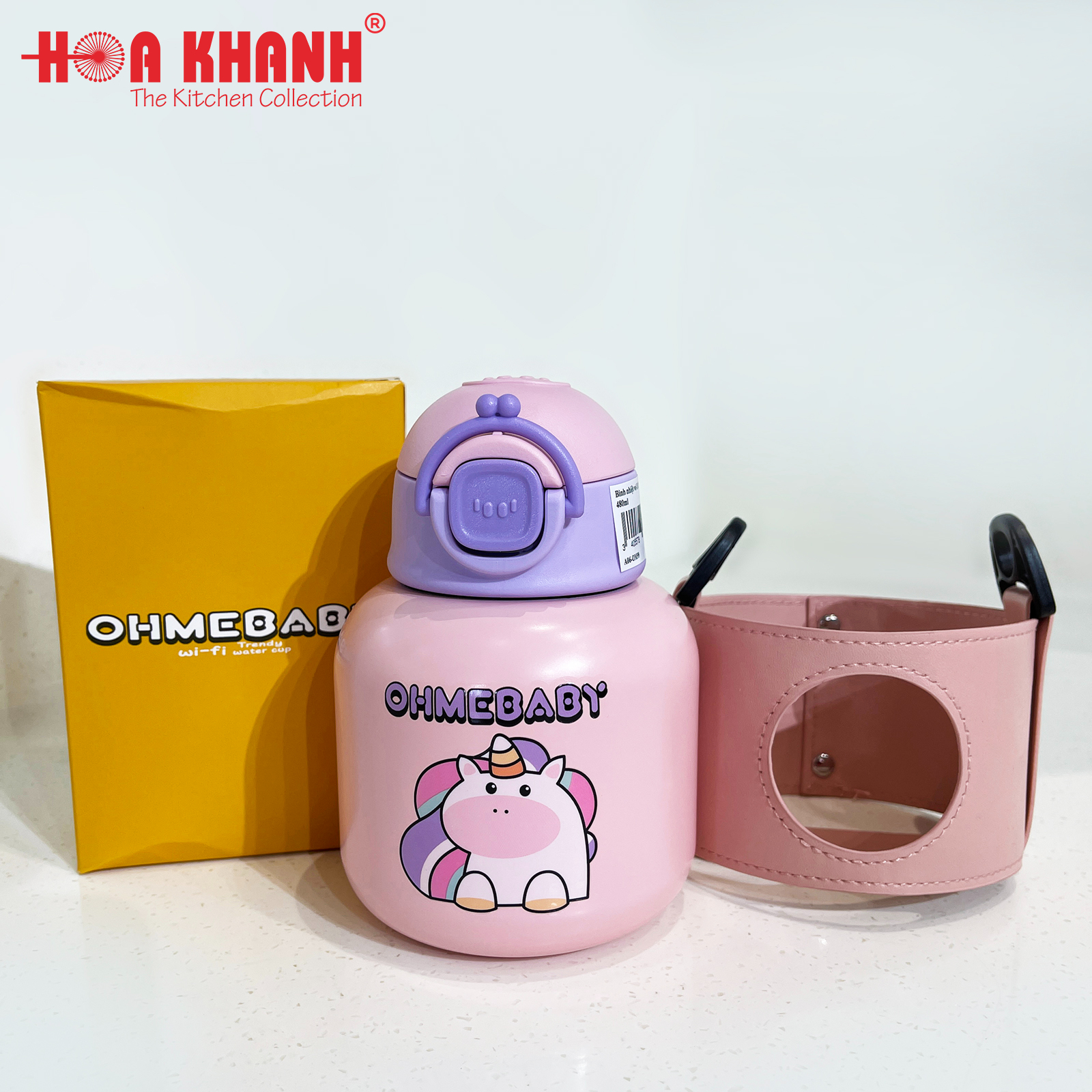 BÌNH GIỮ NHIỆT CHO BÉ 480ML - A06-OM99