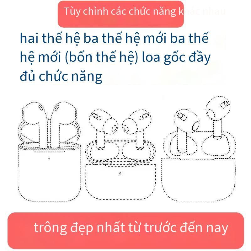 Tai nghe Bluetooth phong cách mới nhất đổi tên và định vị không dây thế hệ thứ hai, thứ ba và thứ tư tws trong tai thế hệ thứ ba nút tai thể thao giảm tiếng ồn Huaqiangbei