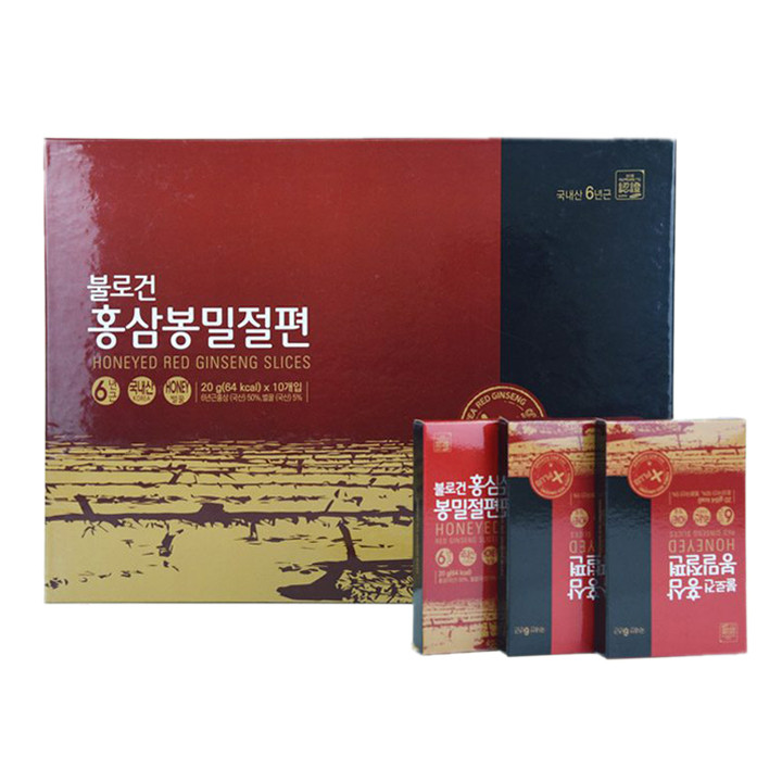 Hồng sâm lát tẩm Mật ong Daedong Hàn Quốc 200g