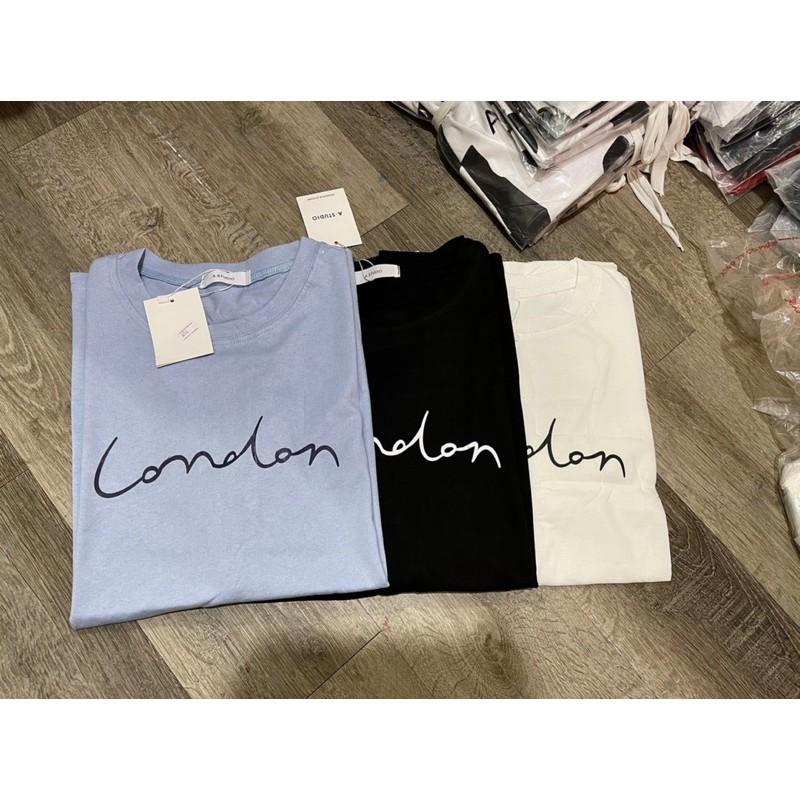 Áo thun chữ London - A.studio hàng QC