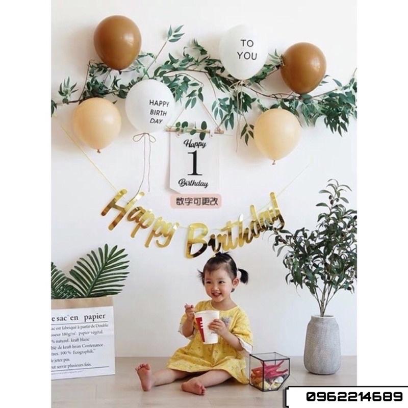 SET trang trí sinh nhật Handmade kiểu Hàn Quốc cực rẻ và đơn giản tại nhà